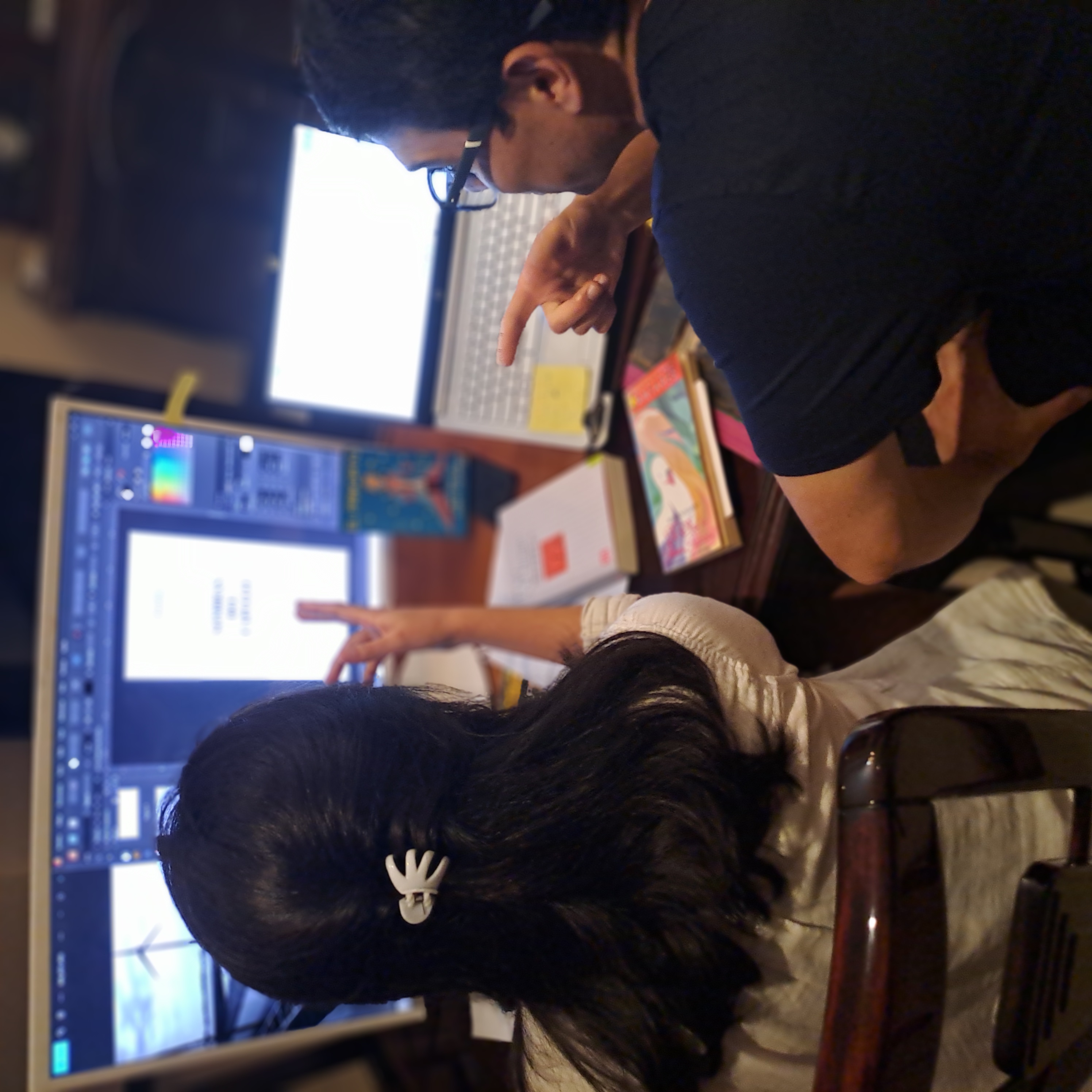 cafetería manuscrito